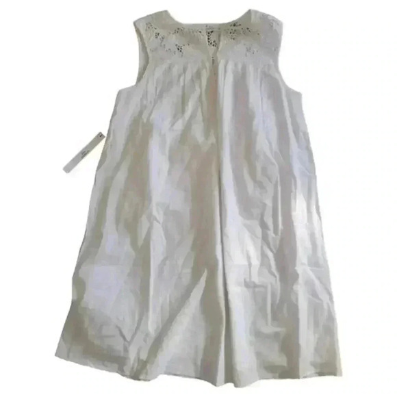 Susana Monaco Tops - Susana Monaco White Embroidered Lace Blouse Women's Size 6